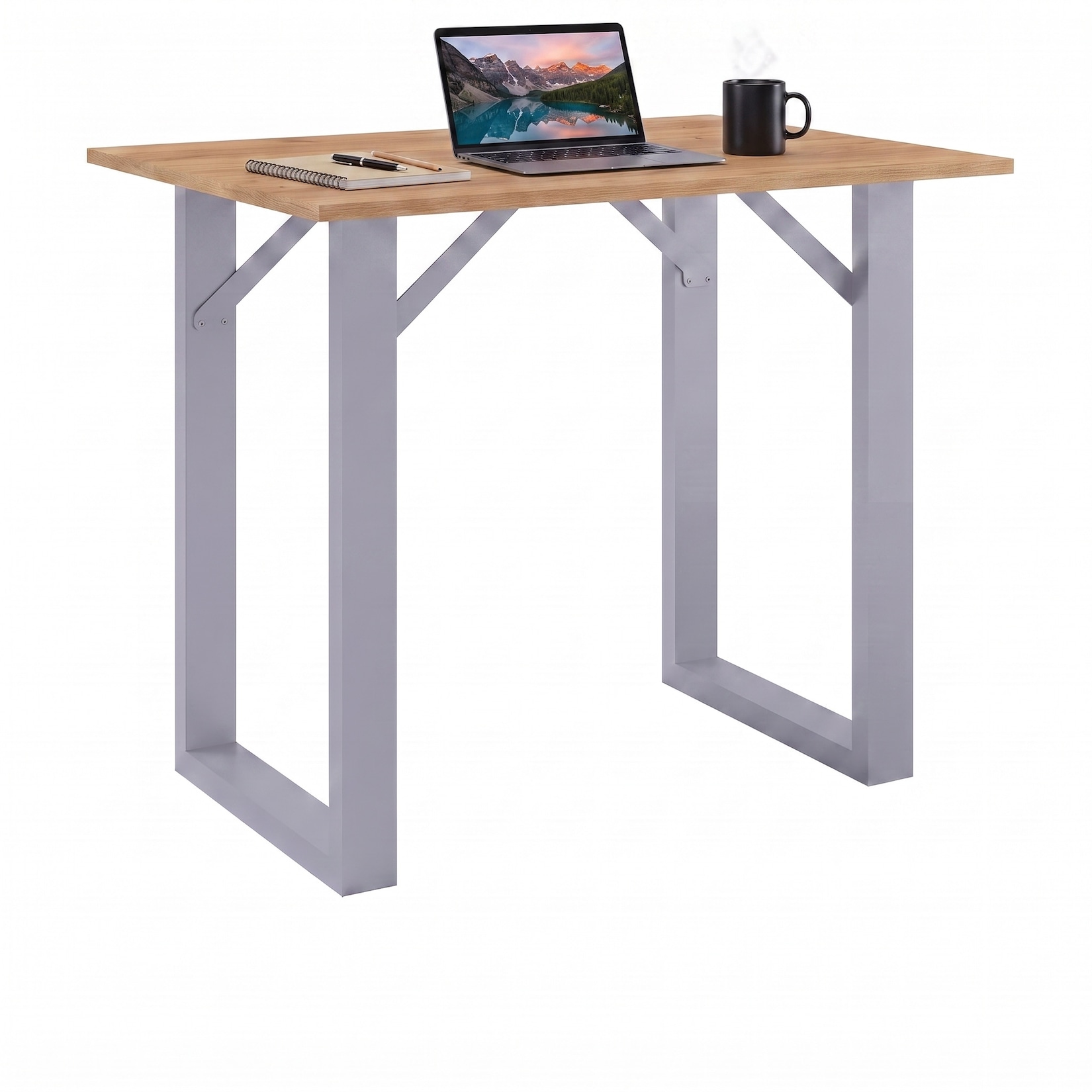 VCM Bartisch 140x50 cm, Tresen, Stehtisch, hoher Tisch, Bartresen, Hochtisch - Xona