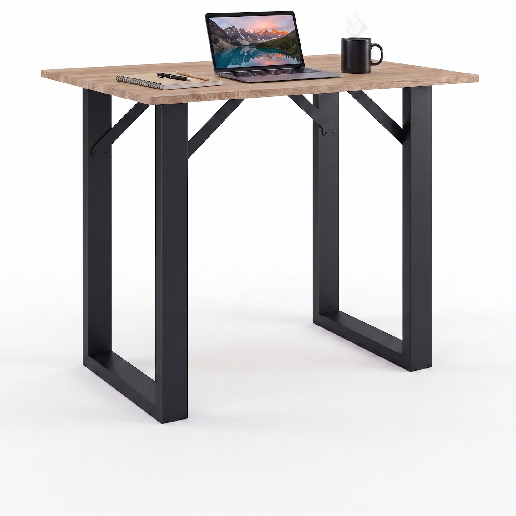 VCM Bartisch 140x50 cm, Tresen, Stehtisch, hoher Tisch, Bartresen, Hochtisch - Xona