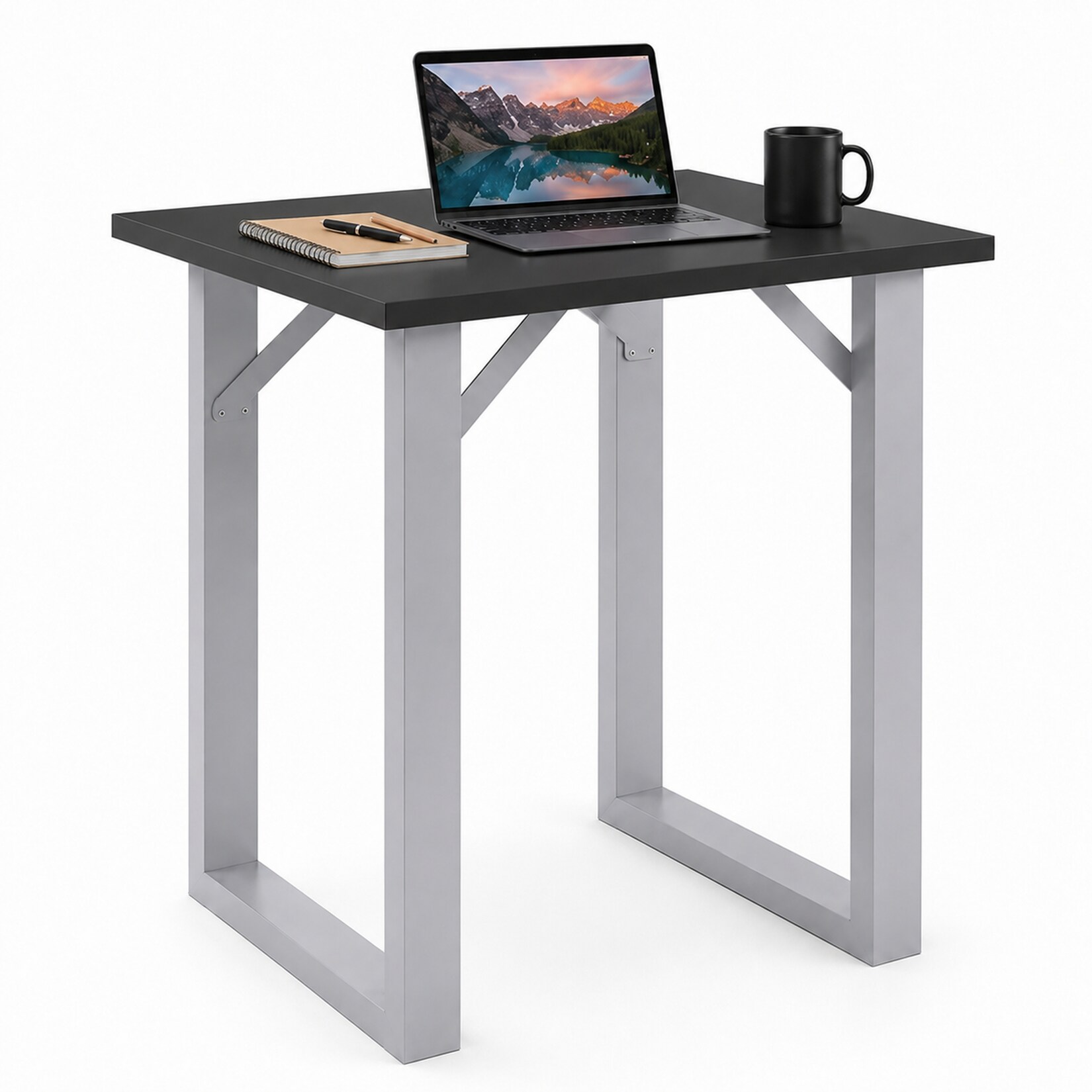 VCM Bartisch 80x80 cm, Tresen, Stehtisch, hoher Tisch, Bartresen, Hochtisch - Xona