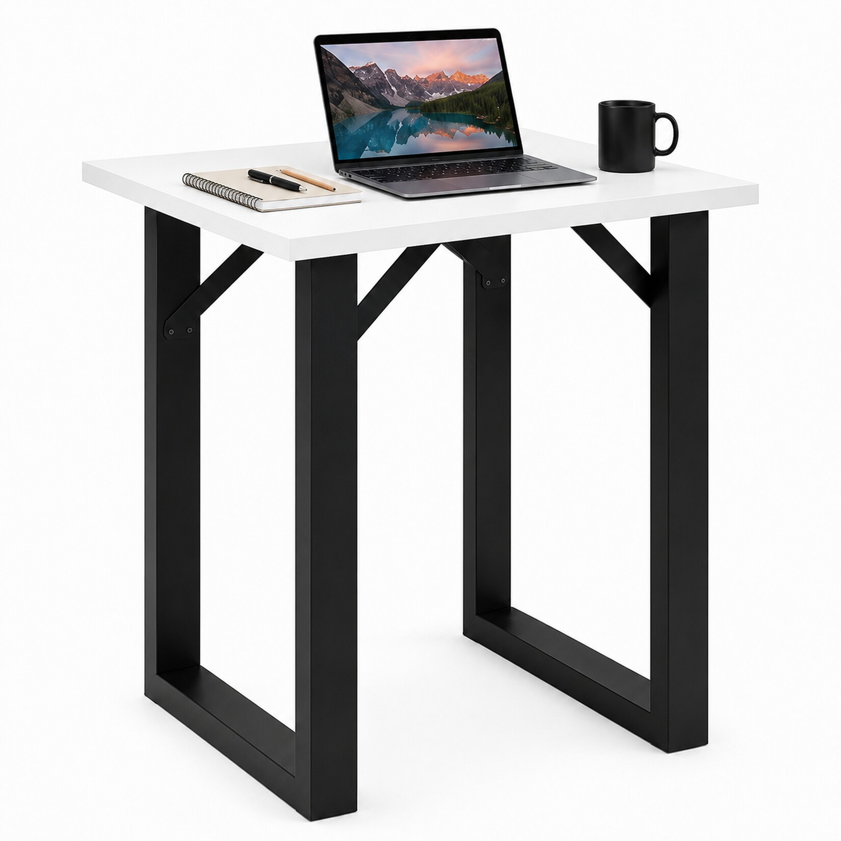VCM Bartisch 80x80 cm, Tresen, Stehtisch, hoher Tisch, Bartresen, Hochtisch - Xona