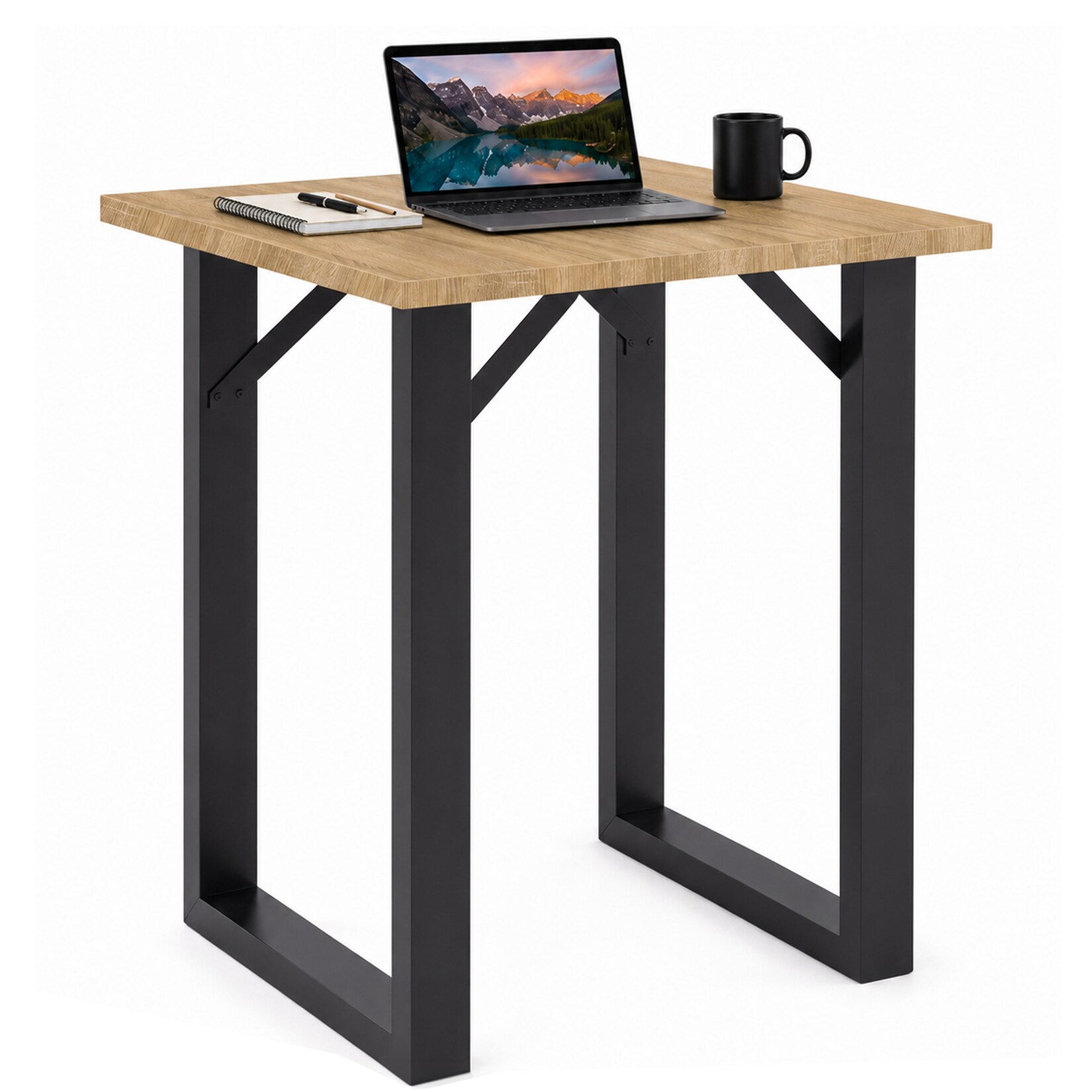 VCM Bartisch 80x80 cm, Tresen, Stehtisch, hoher Tisch, Bartresen, Hochtisch - Xona