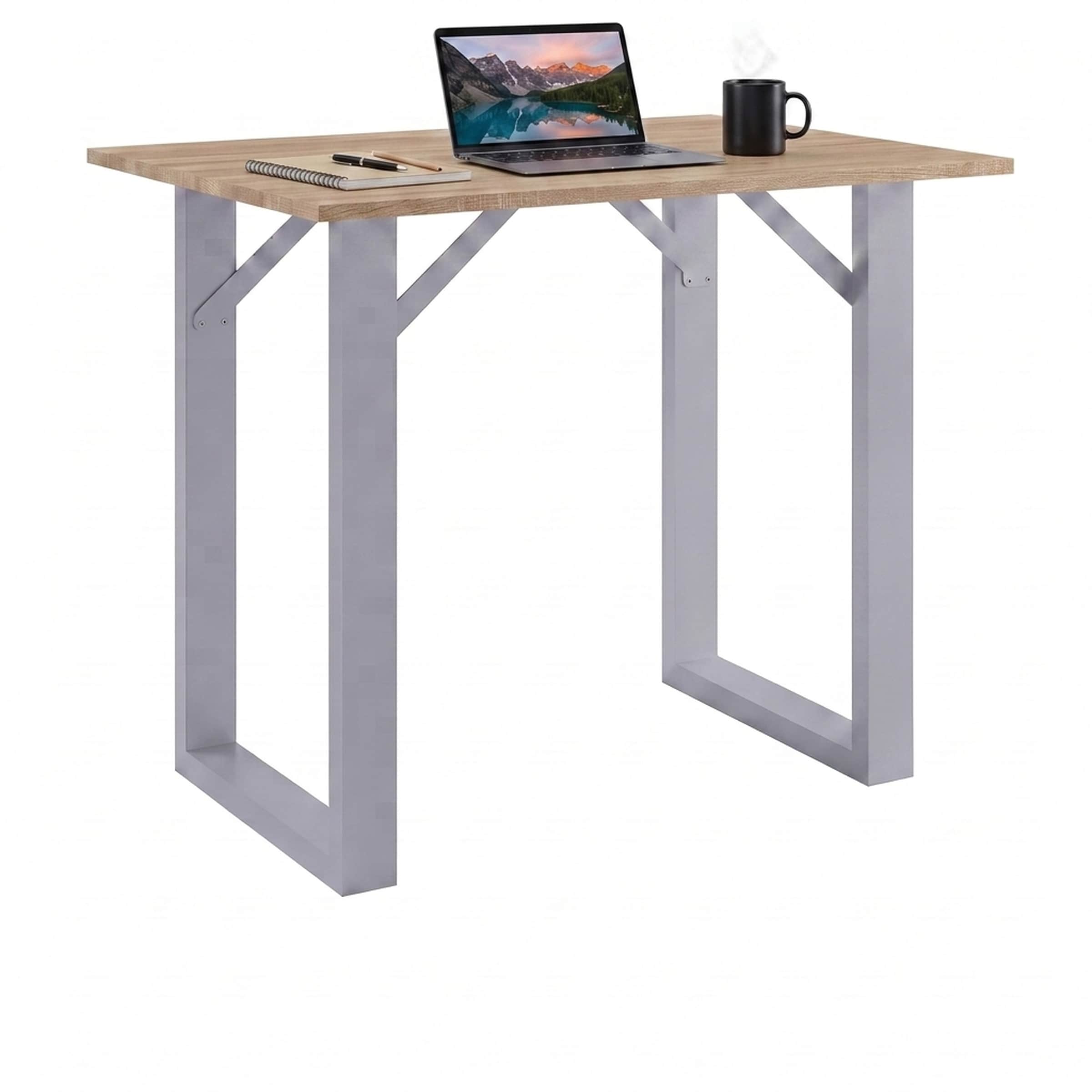 VCM Bartisch 110x80 cm, Tresen, Stehtisch, hoher Tisch, Bartresen, Hochtisch - Xona 