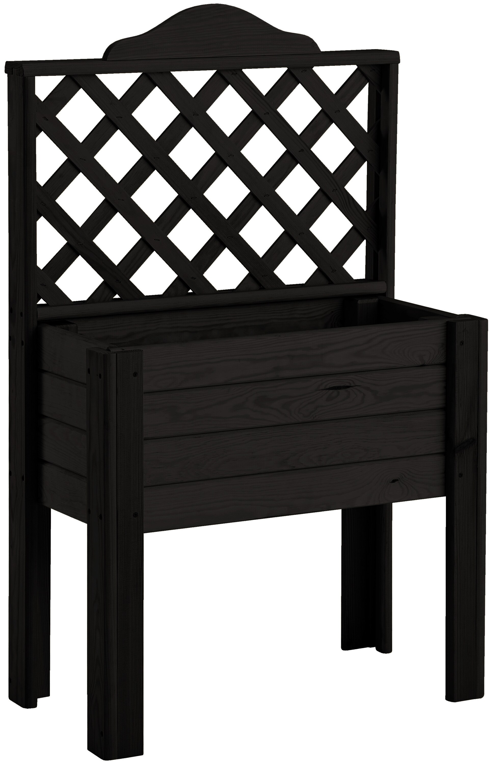 Promadino Balkonpflanzkasten mit Gitter 