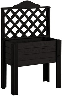 Promadino Balkonpflanzkasten mit Gitter 