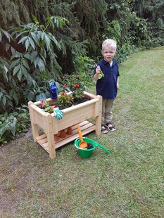 Promadino Kinder-Kräuterbeet "Bruno", natur 