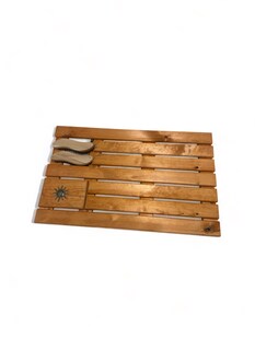 Promadino Fußabtreter mit Bürsten 