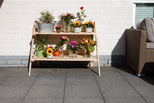 Promadino Klappbare Blumentreppe 