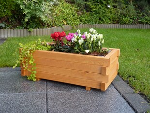 Promadino Pflanzkasten "Empoli" mit Pflanzfolie 