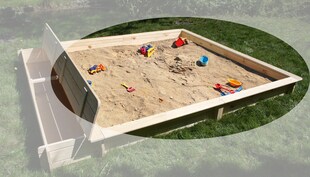 Promadino Sandkasten "Yanick" 