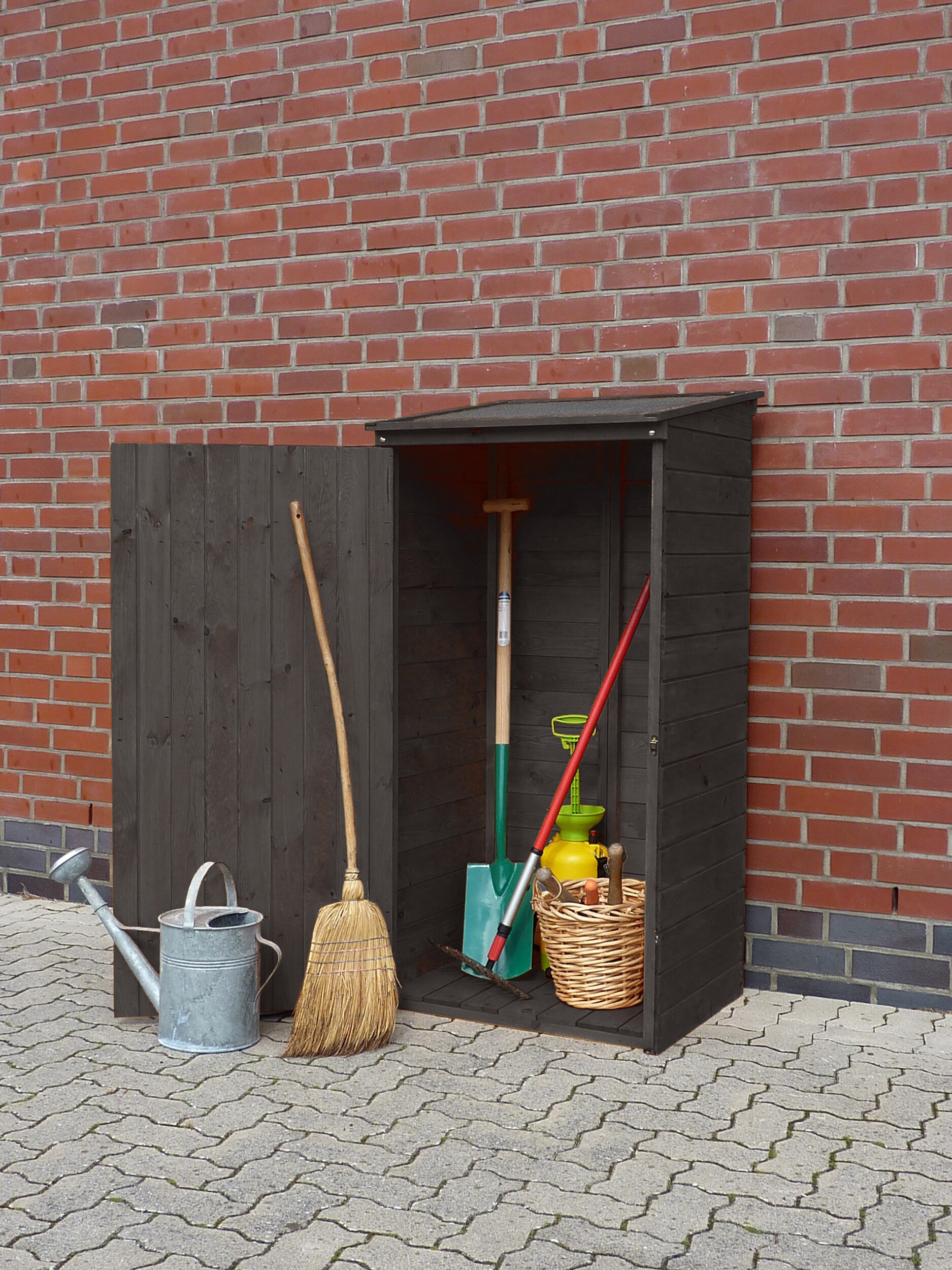 Promadino Ger&auml;teschrank "Speyer" anthrazit 