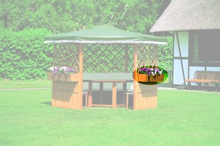 Promadino Blumenkasten für Pavillon "Palma" u. "Marburg" 