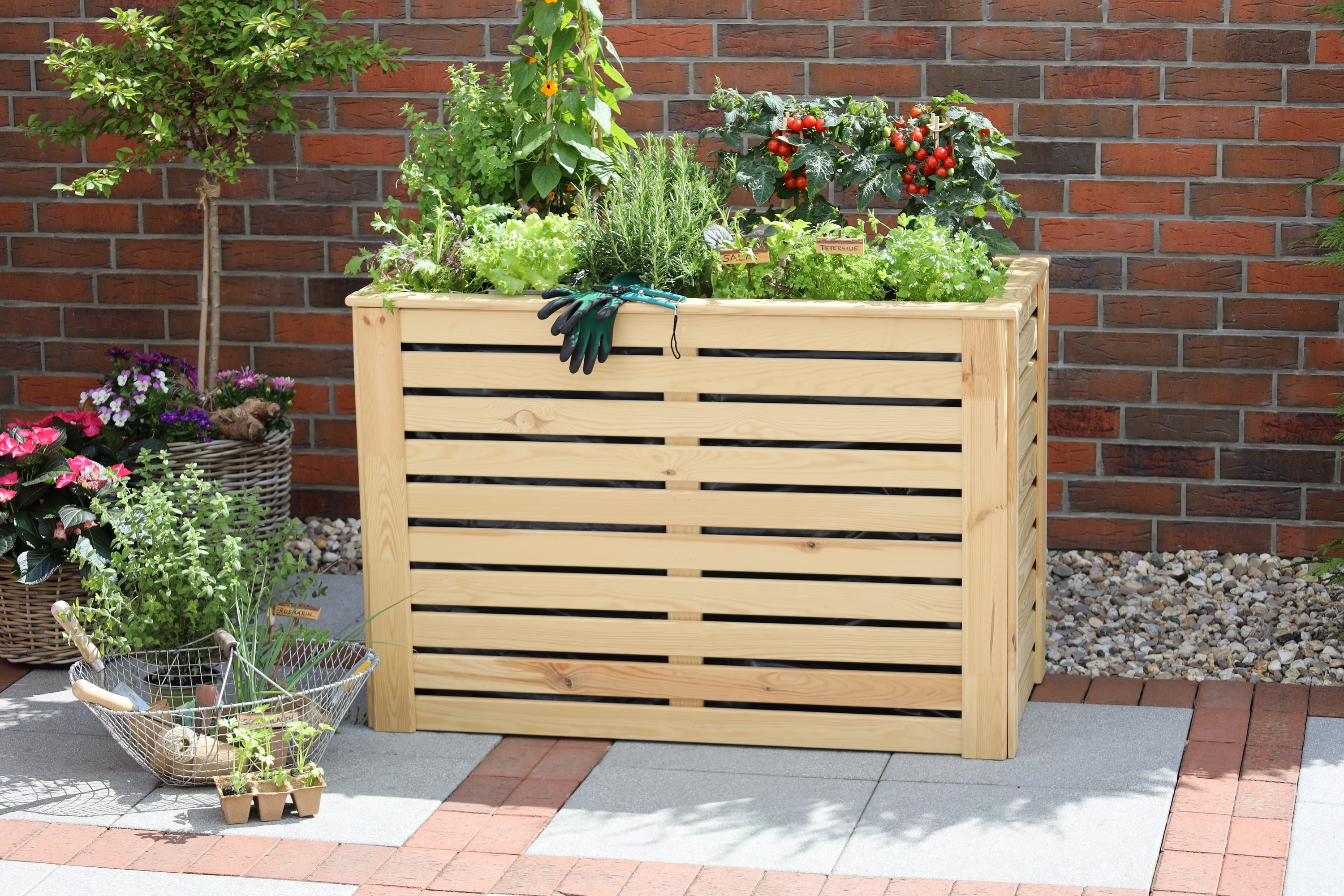 Promadino Hochbeet "Katrin" natur 