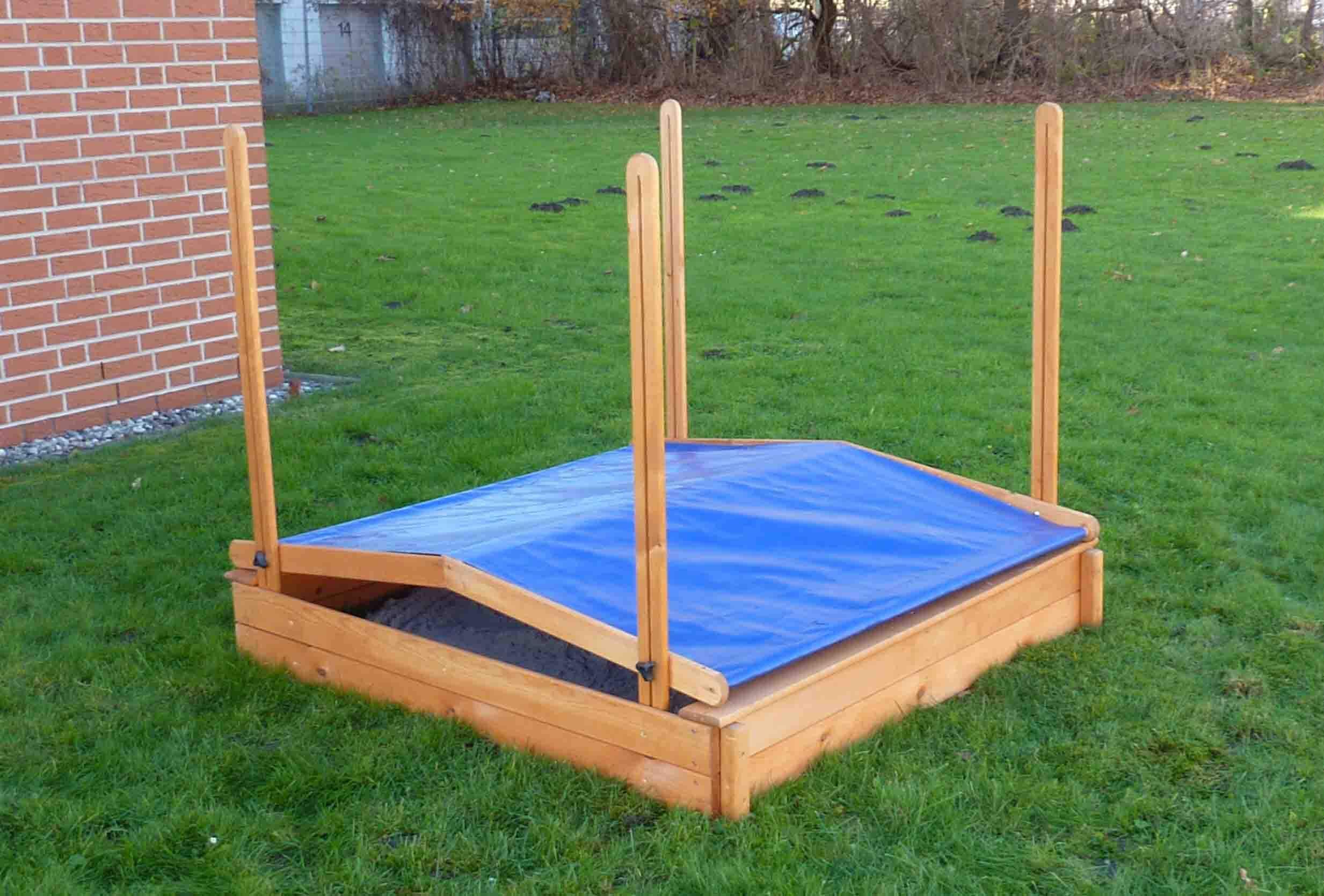 Promadino Sandkasten "MULTI" + Dach 