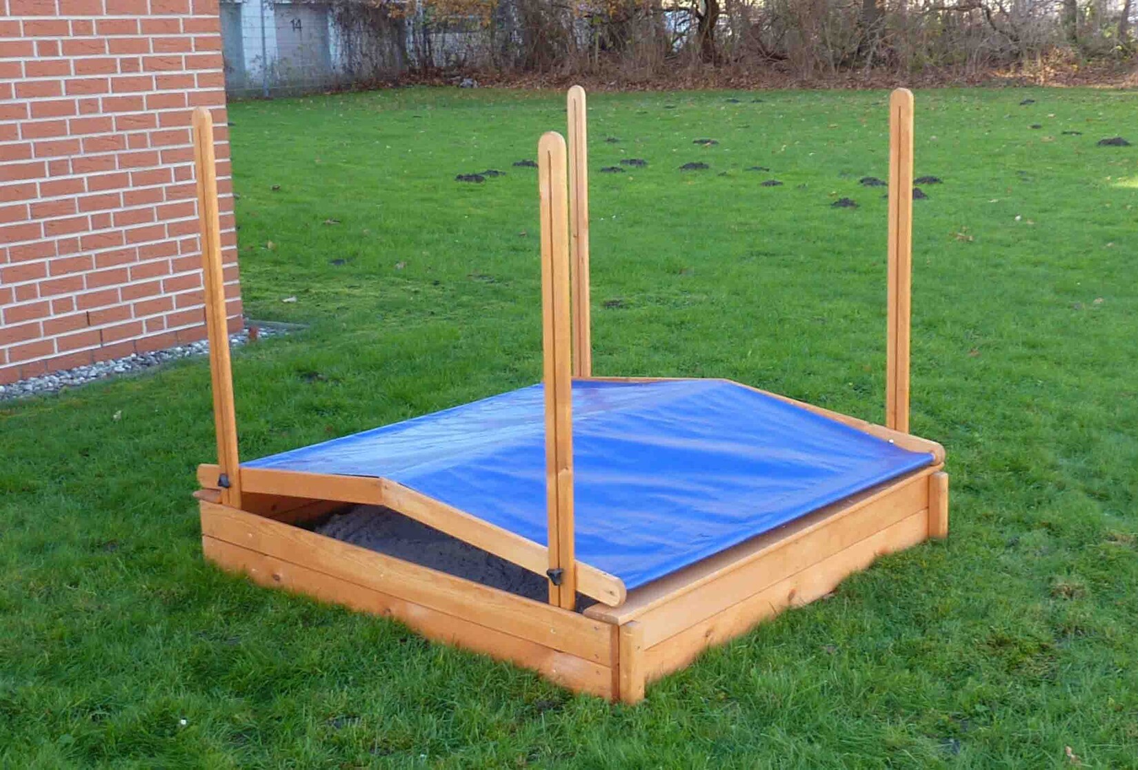 Promadino Sandkasten "MULTI" + Dach