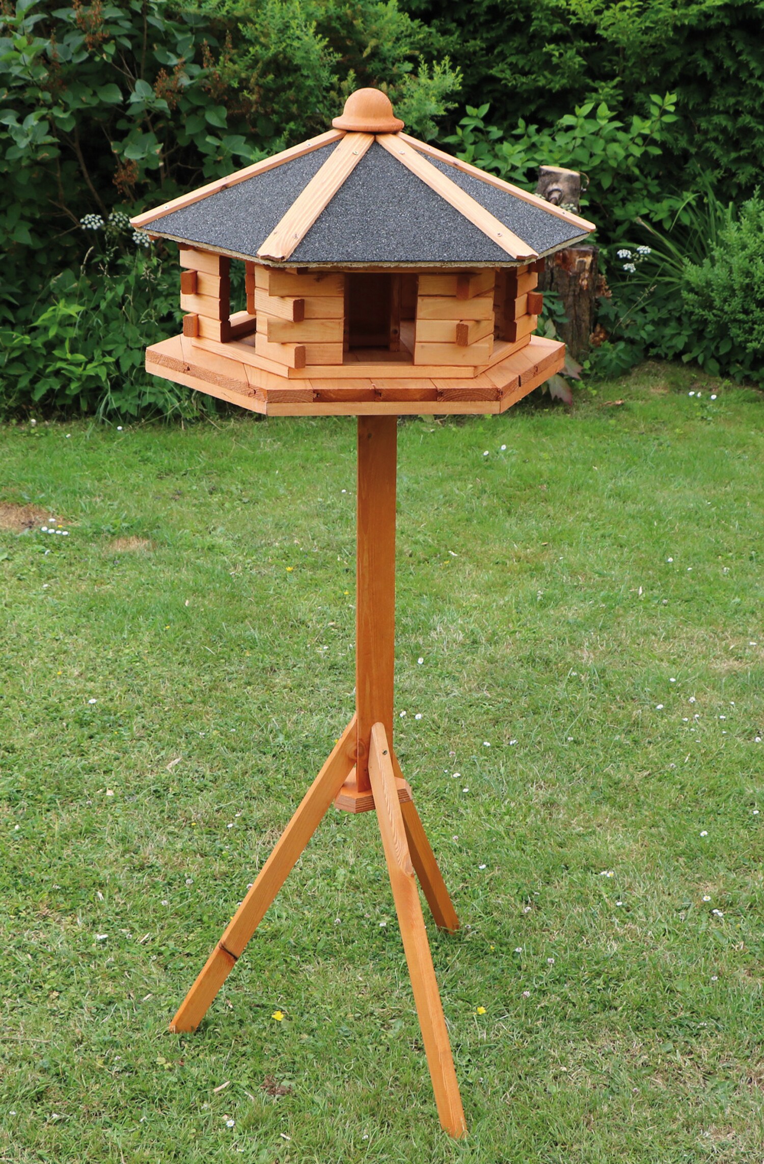 Promadino Vogelhaus "Fehmarn" mit Fu&szlig;kreuzst&auml;nder 