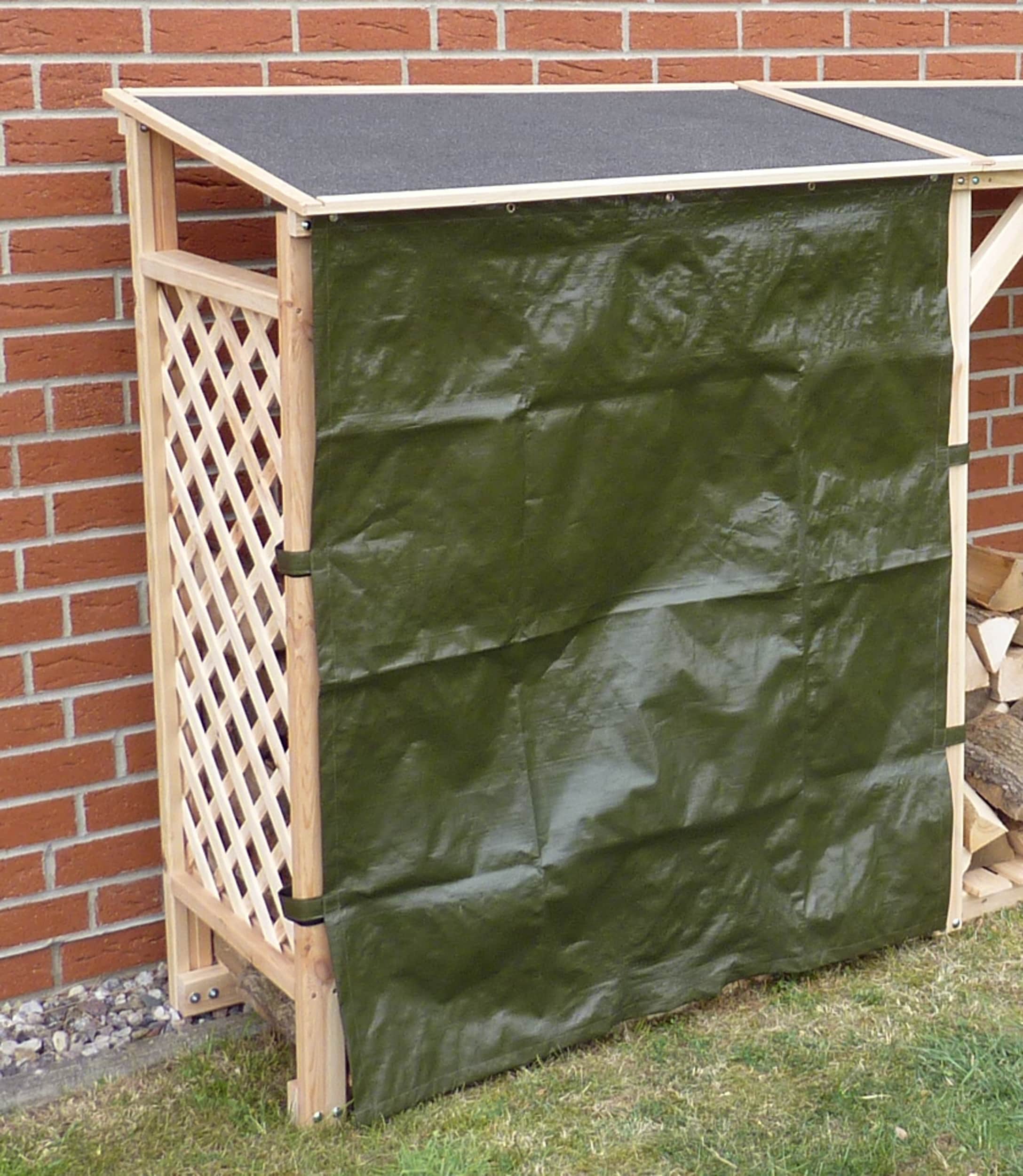 Promadino Erweiterung KH-Regal natur m. Wetterschutz 