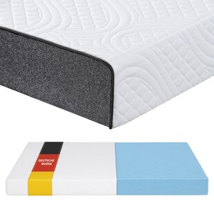 ARENSBERGER ANNA Gelschaum Matratze 90x200 cm – 13 cm NANOCELL® Gel-Schaum – H3 Härtegrad – Atmungsaktiv – Abnehmbarer Bezug 240g/m² – Waschbar bis 60°C – Rollmatratze Komfortmatratze 