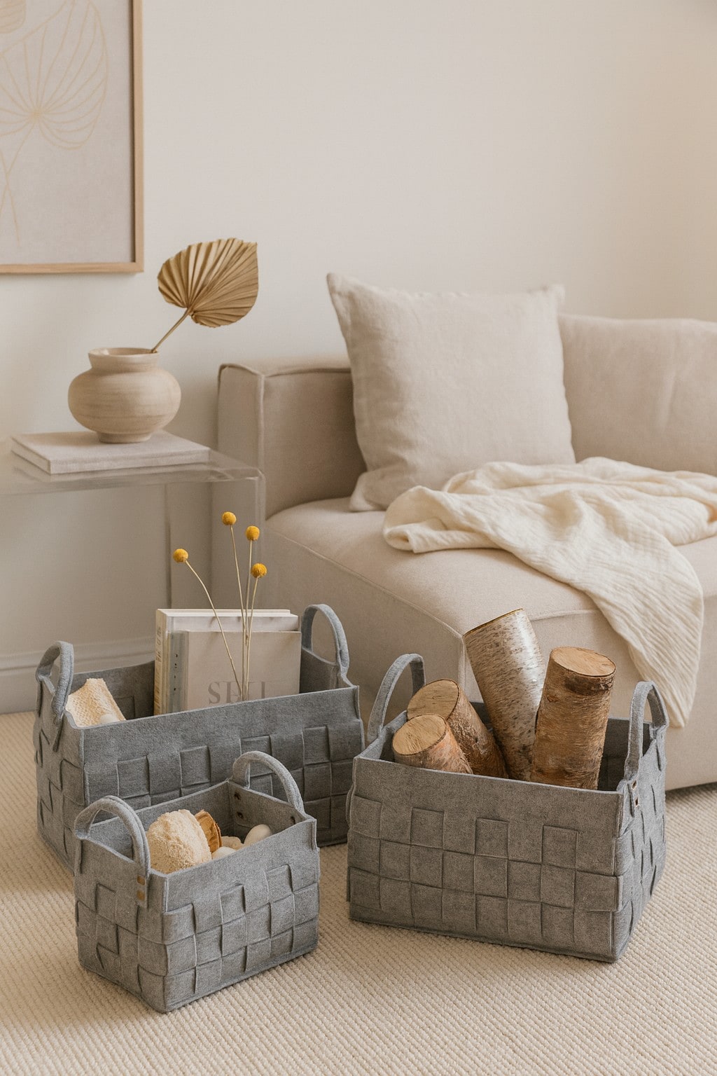 m&ouml;bel direkt online 3tlg. Korb-Set Susanne 