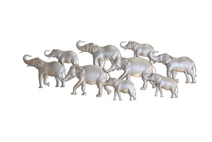 möbel direkt online Wanddekoration Elefantenfamilie 