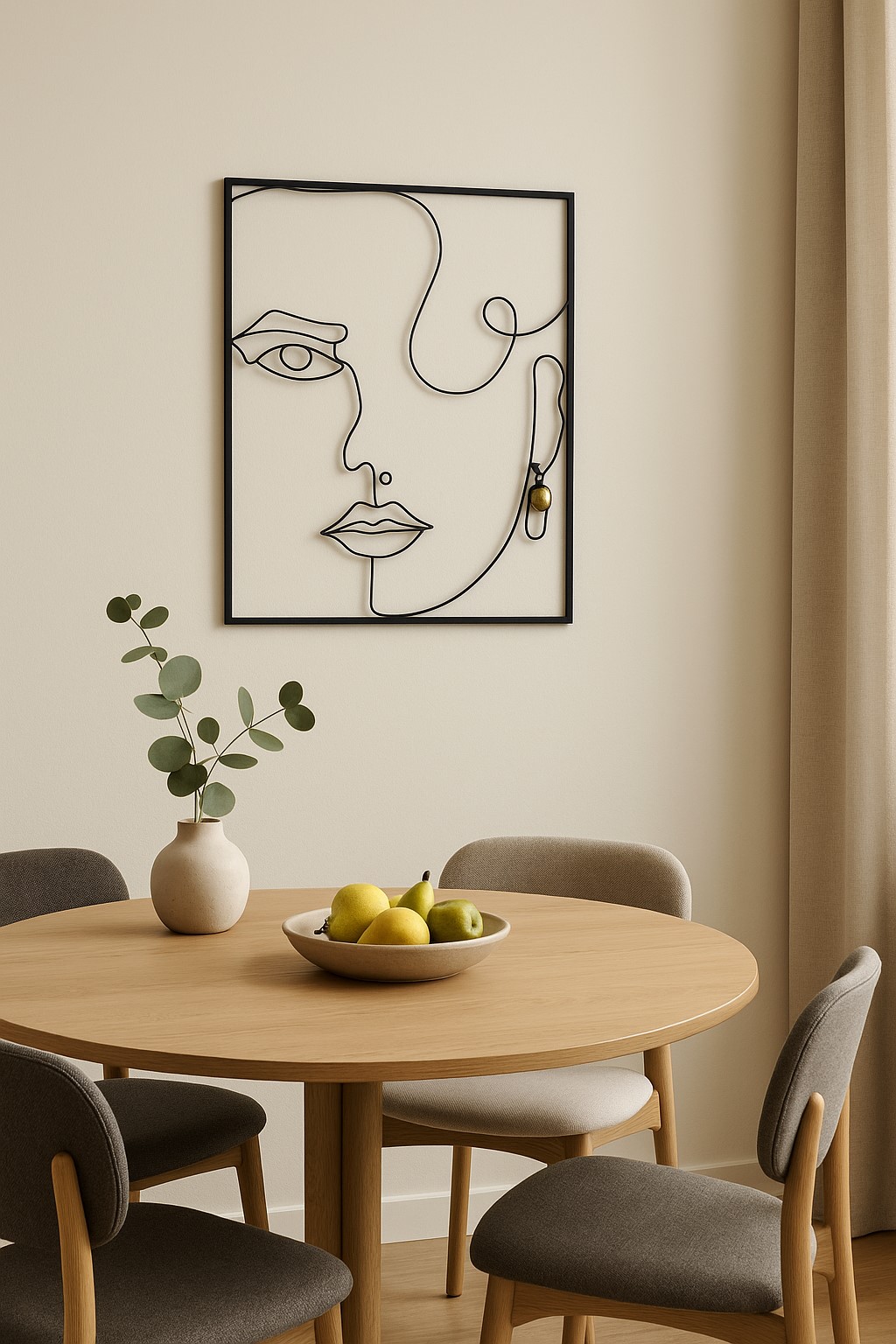 m&ouml;bel direkt online Wanddekoration Gesicht 