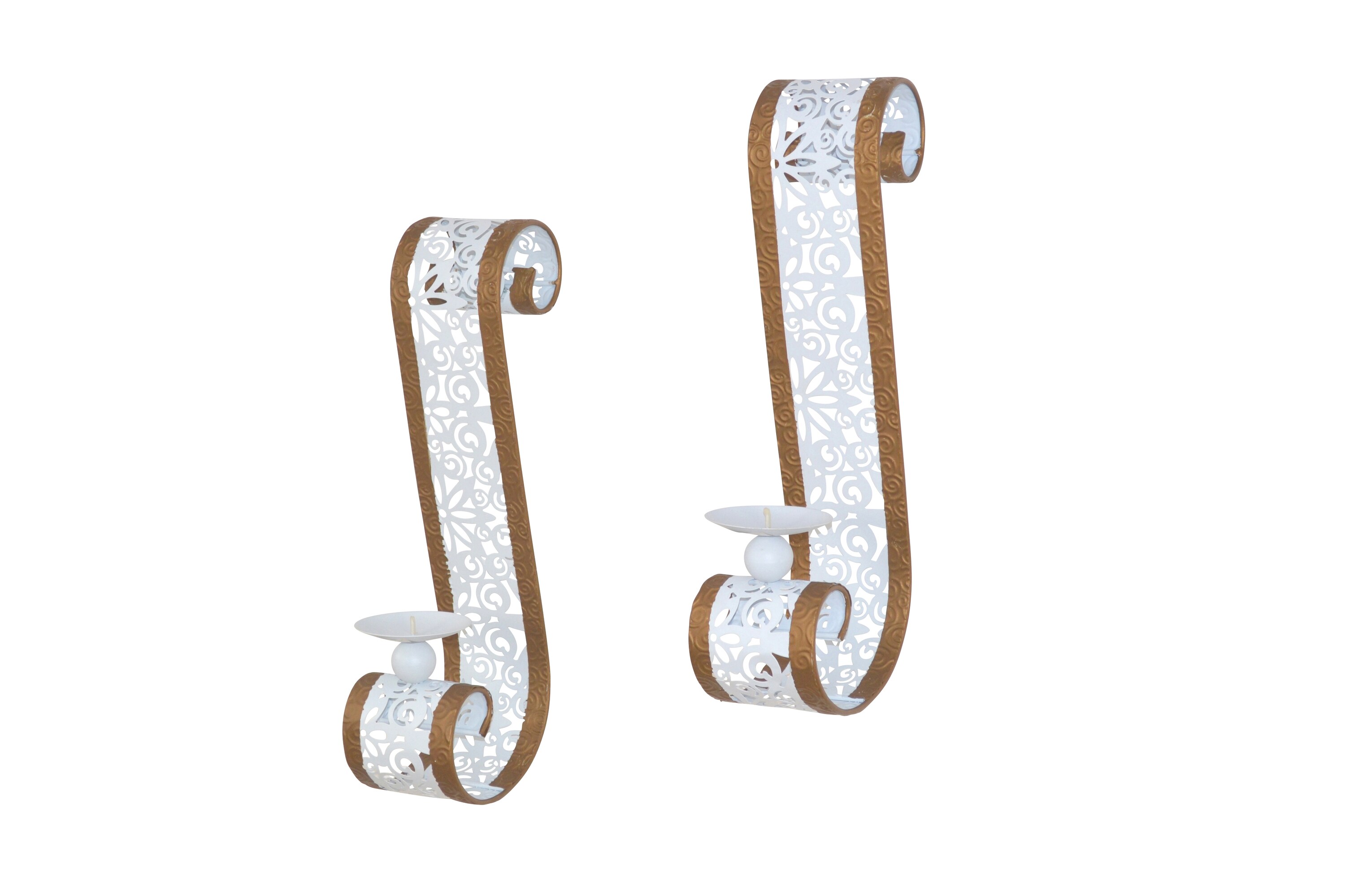 m&ouml;bel direkt online Wandkerzenhalter (2er-Set) Romeo 