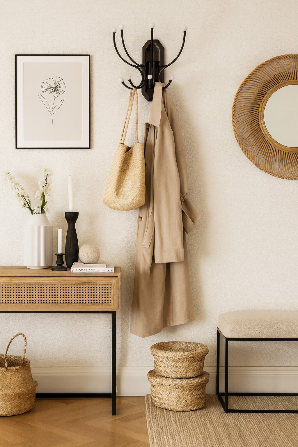 m&ouml;bel direkt online Wandgardeorbe "Adele" 