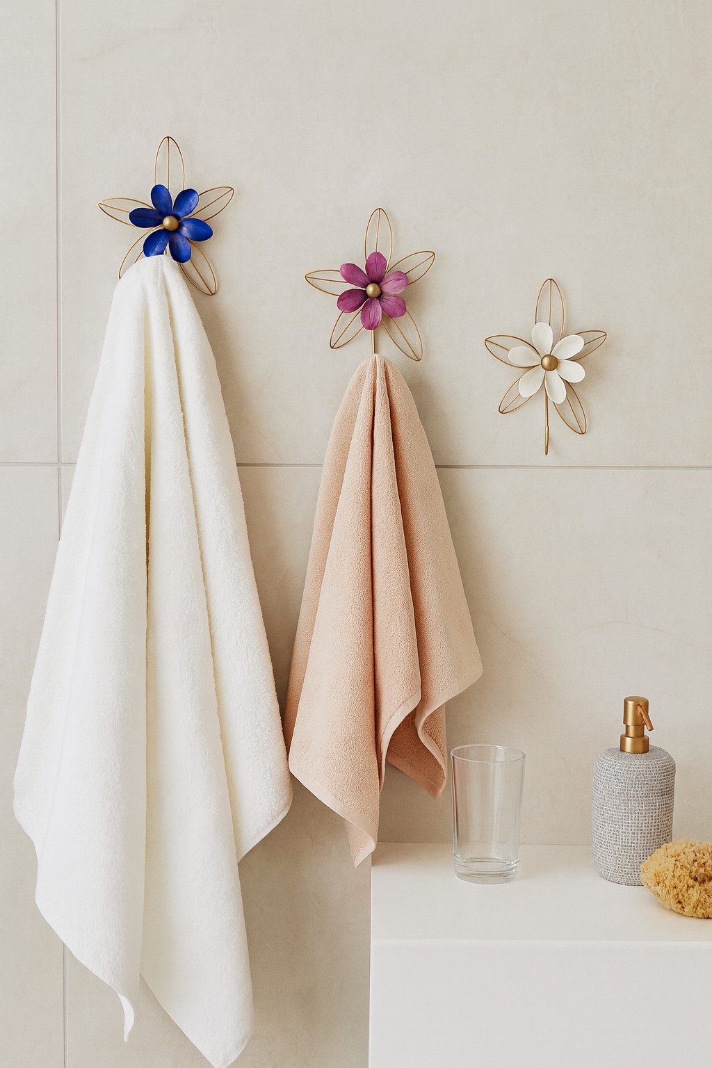 m&ouml;bel direkt online Metallhaken 3er-Set Lola 