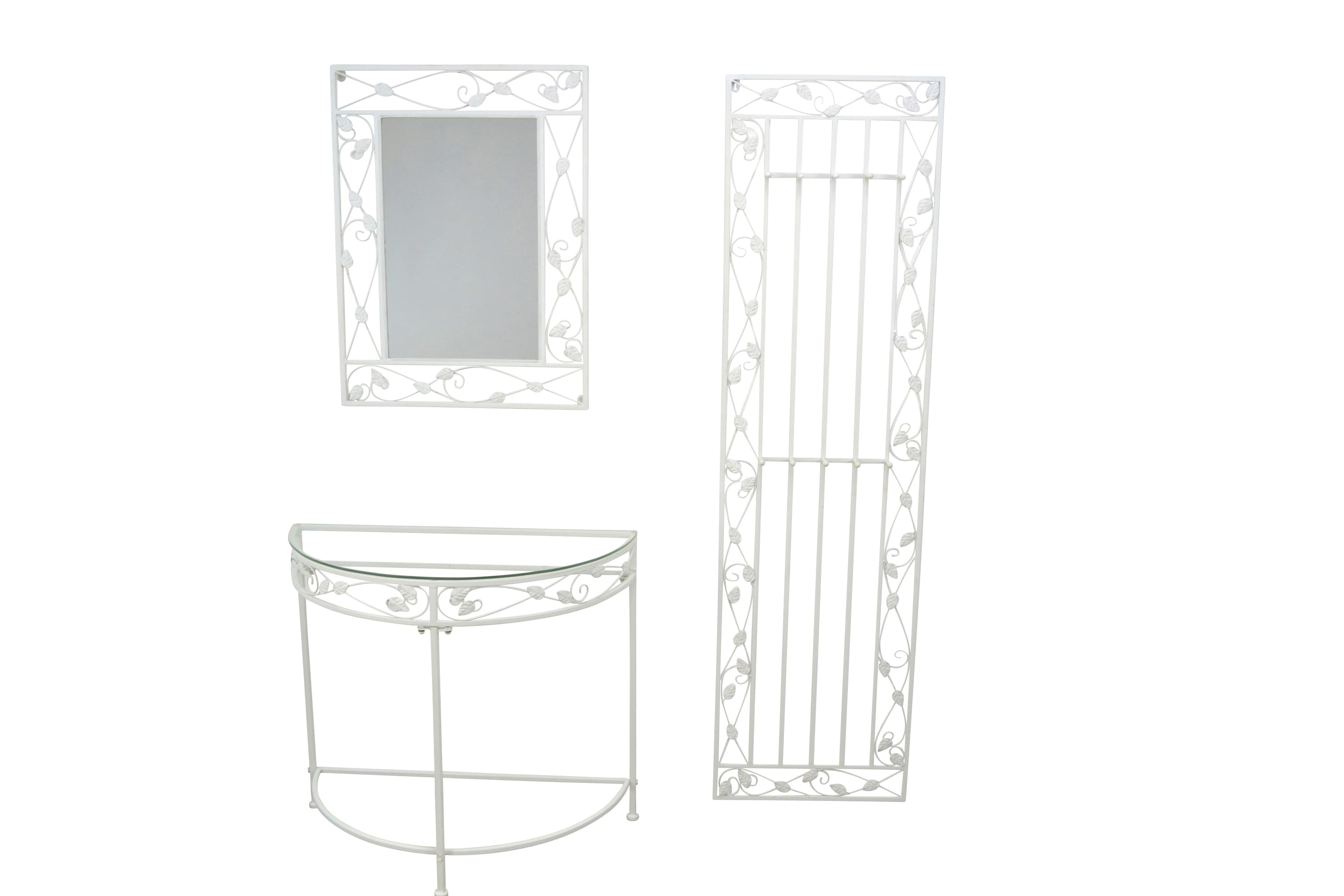 m&ouml;bel direkt online 3tlg. Wandgarderoben-Set Lydia 