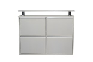 möbel direkt online Metallschuhschrank (4Klappen) Palma 