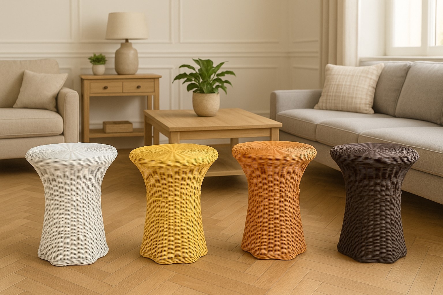 m&ouml;bel direkt online Beistelltisch Rattantisch 