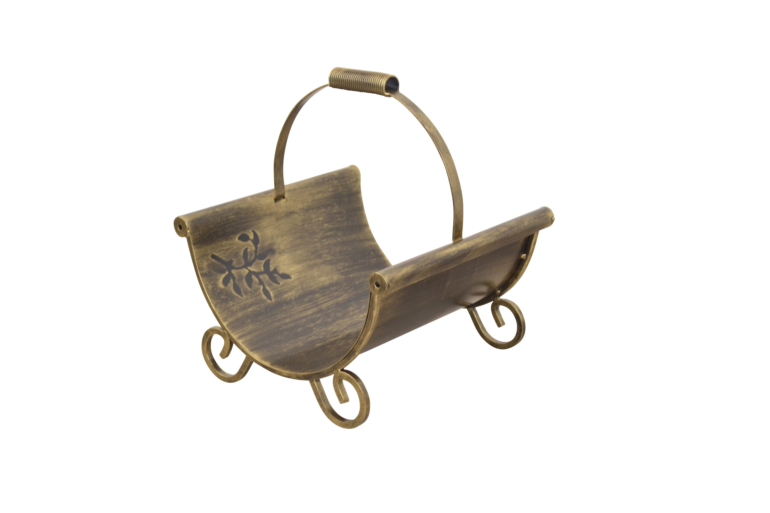 m&ouml;bel direkt online Metallkorb f&uuml;r Holz Dirk 