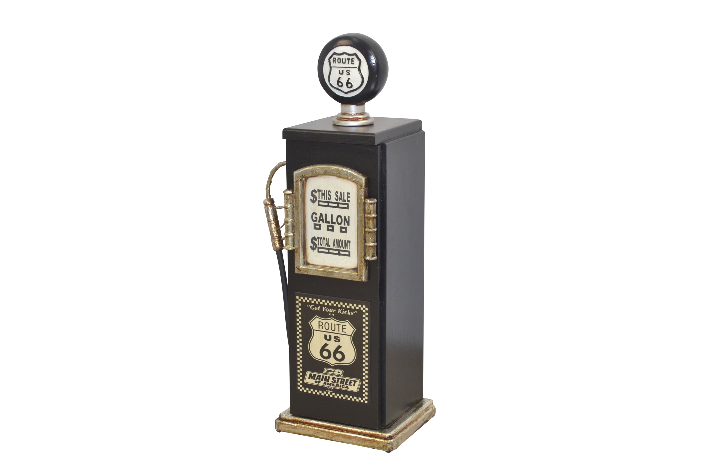 m&ouml;bel direkt online Regal  "Route 66" Zapfs&auml;ule, schwarz 