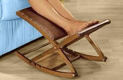 möbel direkt online Fußschaukel / Beinschaukel Relax braun