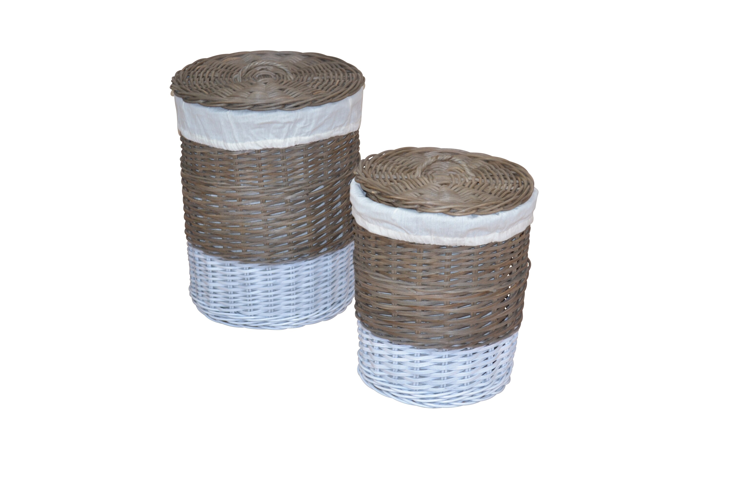 m&ouml;bel direkt online W&auml;schekorb-Set 2tlg. "Axel" 