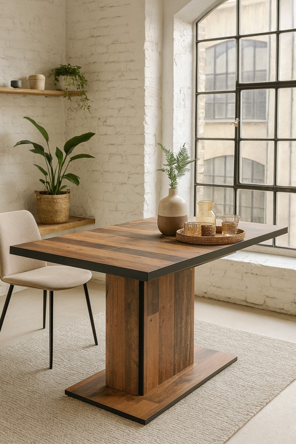 m&ouml;bel direkt online S&auml;ulentisch 140-180 cm vergr&ouml;&szlig;erbar Christian 