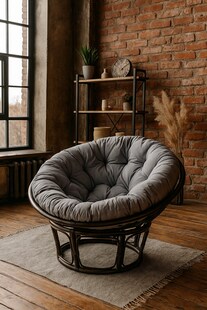 möbel direkt online Papasansessel mit Kissen Dana 