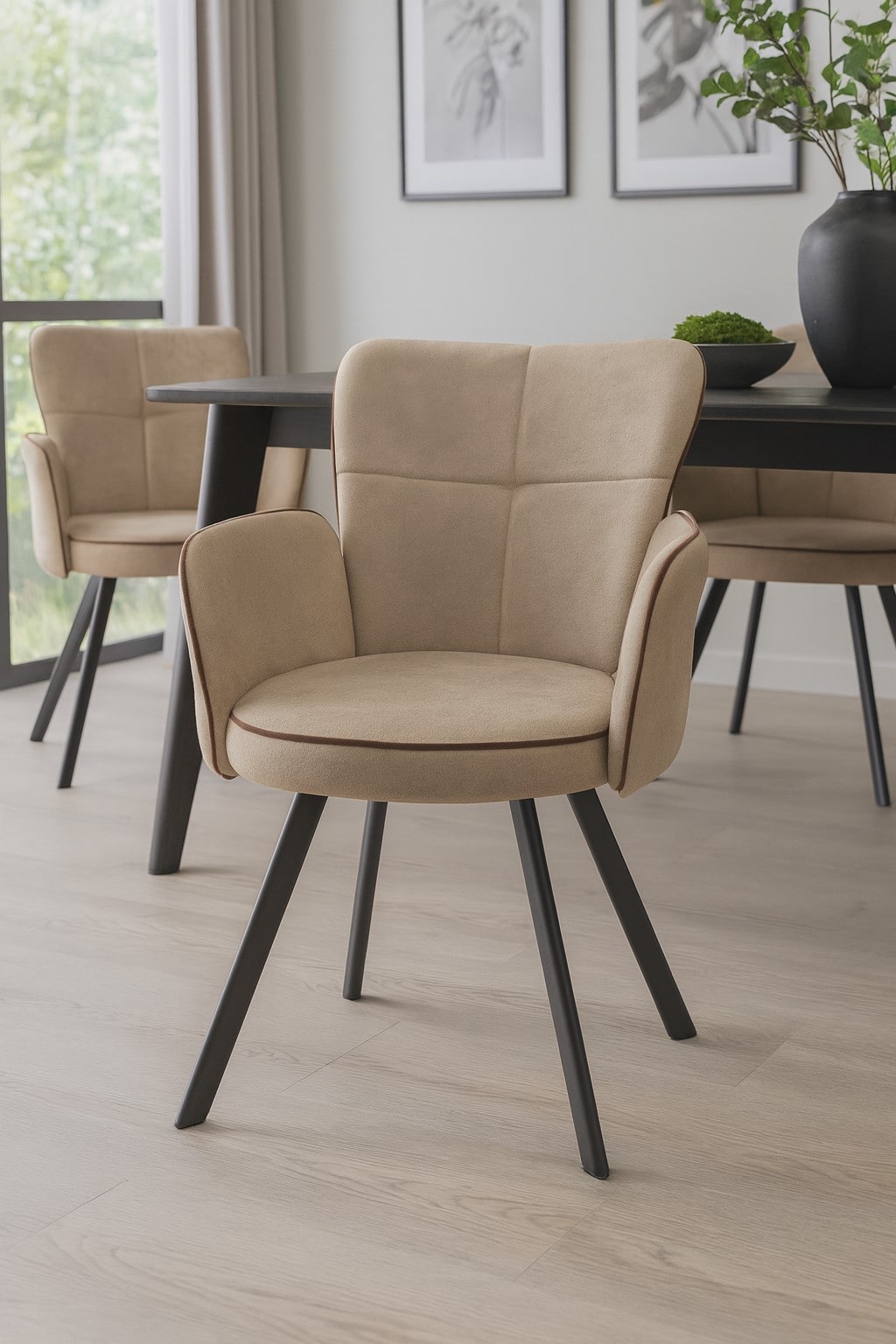 m&ouml;bel direkt online Armlehnstuhl (2St&uuml;ck) Linda 