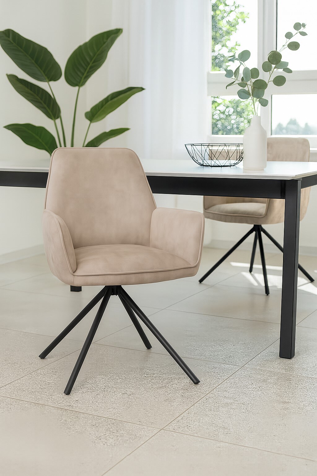 m&ouml;bel direkt online Armlehnstuhl (2St&uuml;ck) Carola 