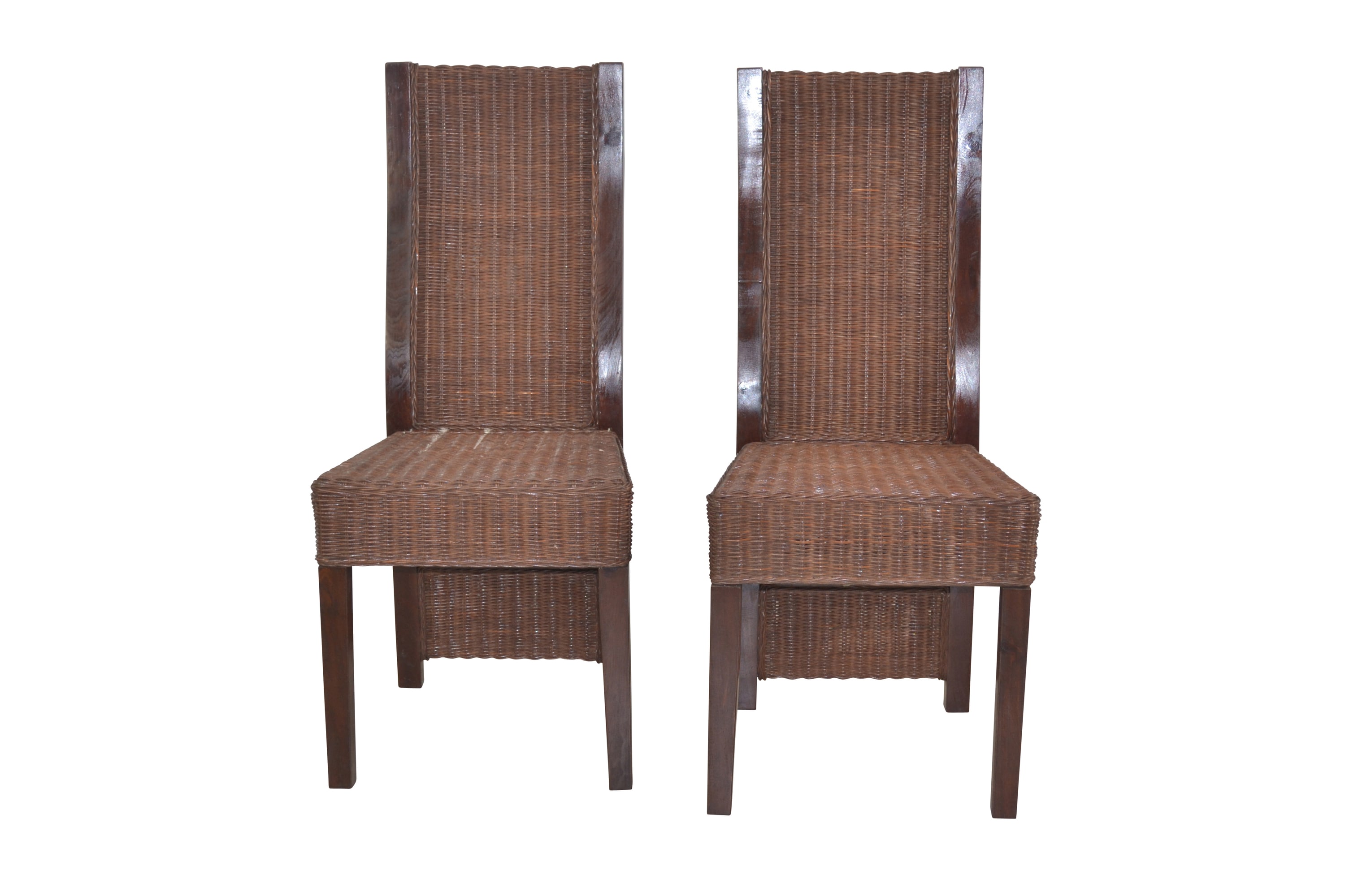 m&ouml;bel direkt online Rattanstuhl 2er-Set Hansi 