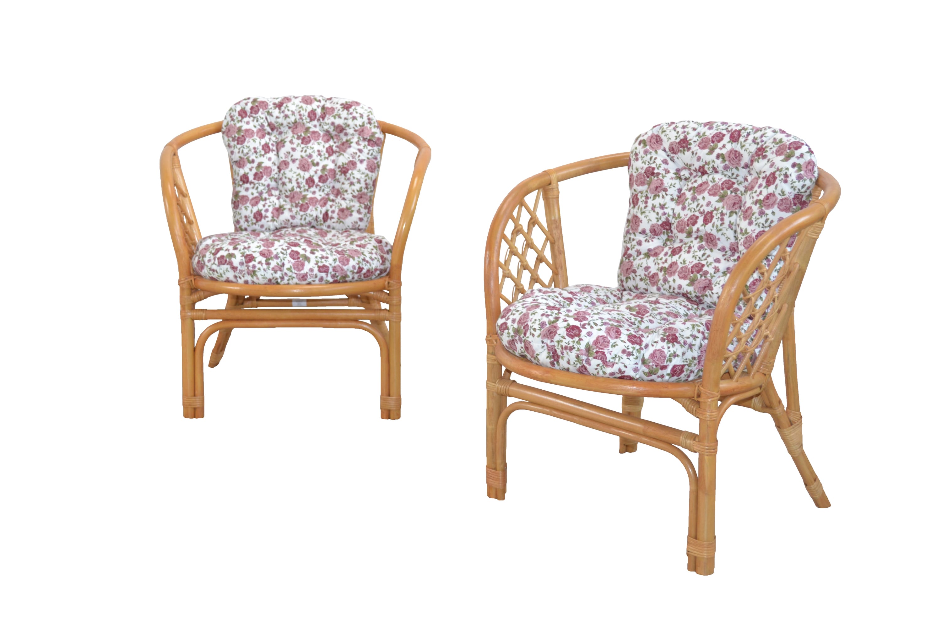 m&ouml;bel direkt online 2er-Set Rattansessel mit Kissen Sonja 