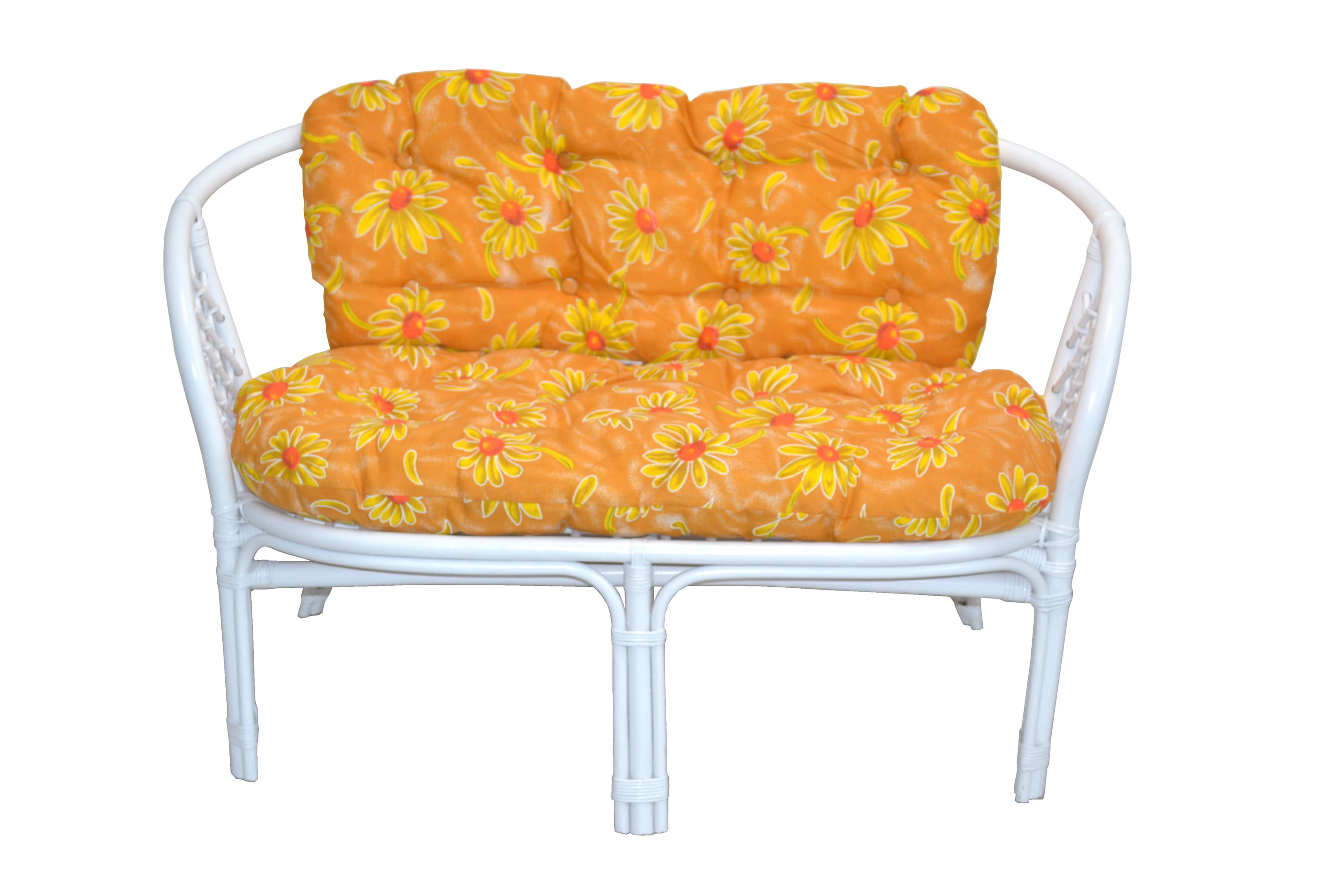 m&ouml;bel direkt online Rattansitzbank mit Kissenauflage Sonja 