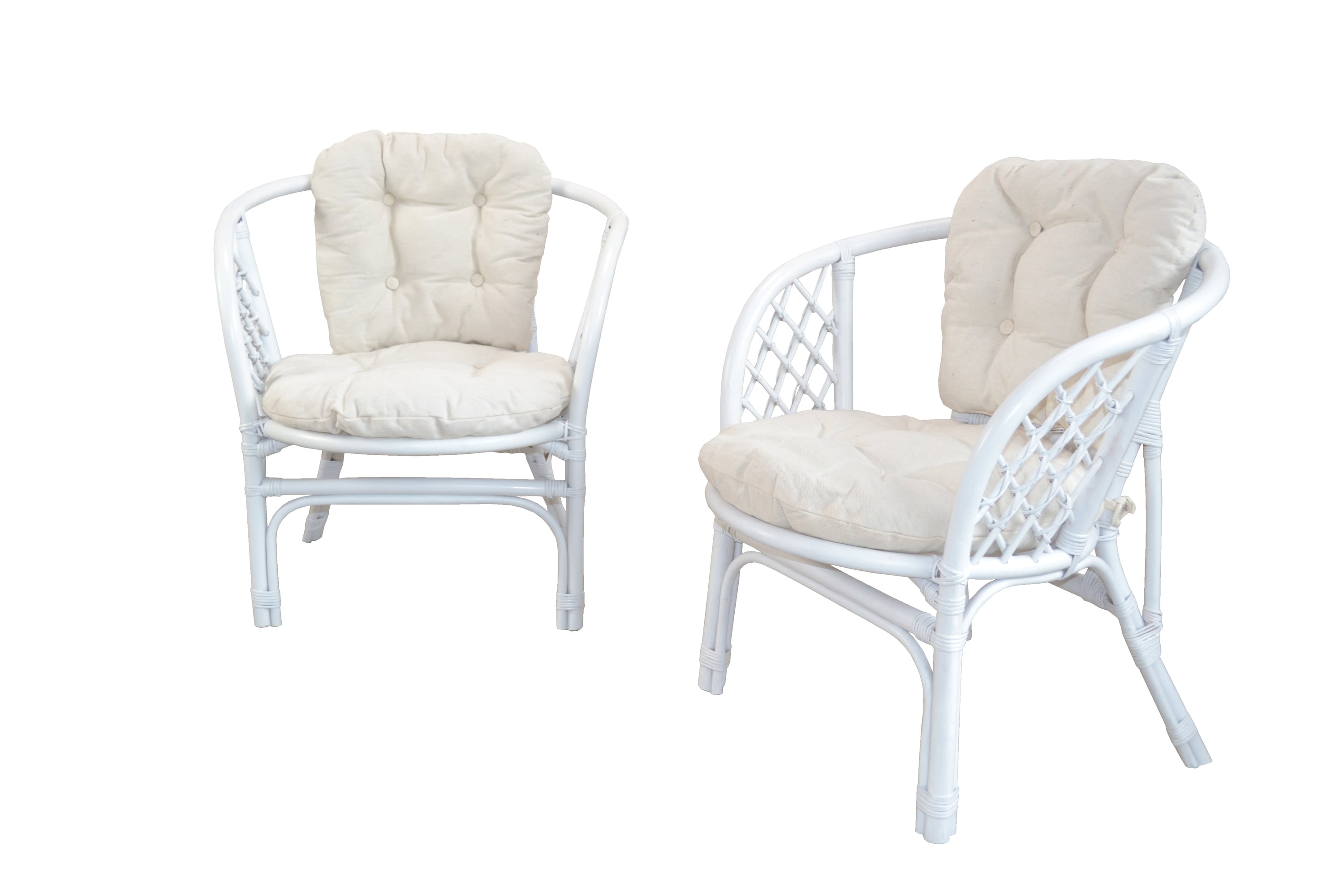 m&ouml;bel direkt online 2er-Set Rattansessel mit Kissen Sonja 