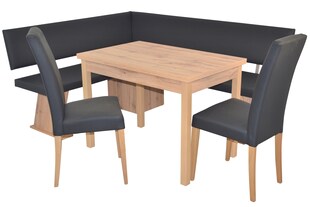 möbel direkt online 4tlg. Eckbankgruppe Schenkelmaß 150x182 cm 