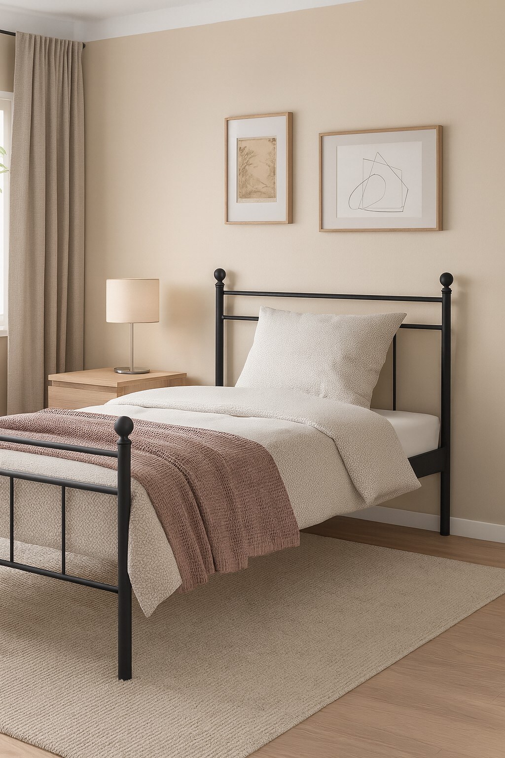 m&ouml;bel direkt online Metallbett in 3 Gr&ouml;&szlig;en Rubi 