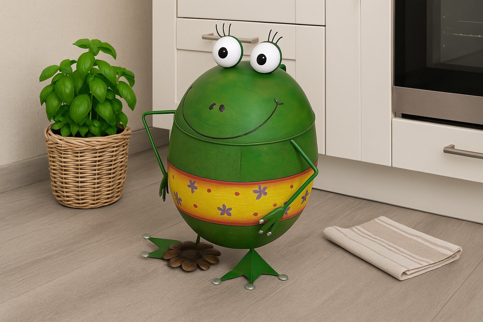 möbel direkt online Abfallsammler Frosch