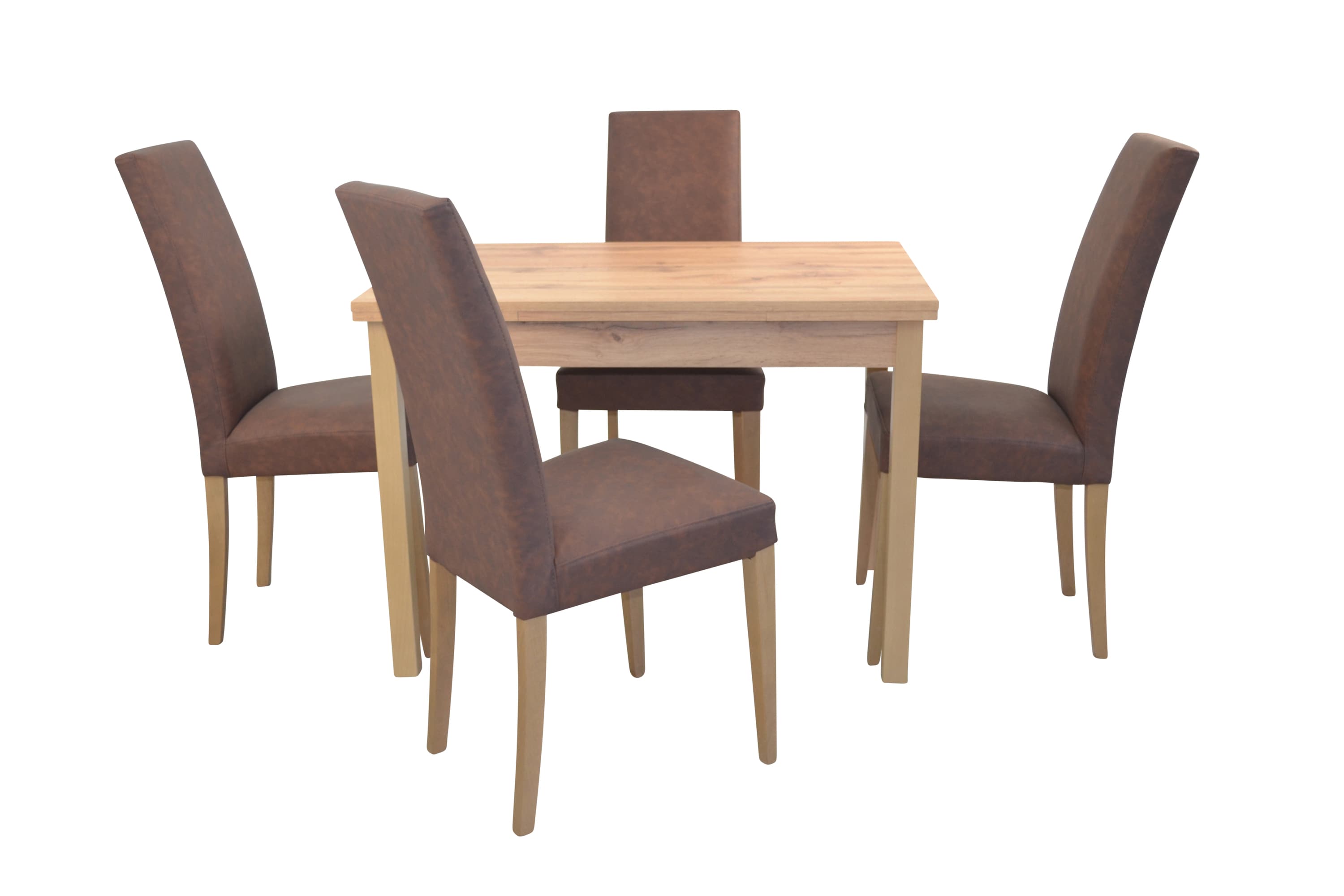 m&ouml;bel direkt online 5tlg. Tischgruppe bestehend aus 4 St&uuml;hlen und 1 Esstisch 