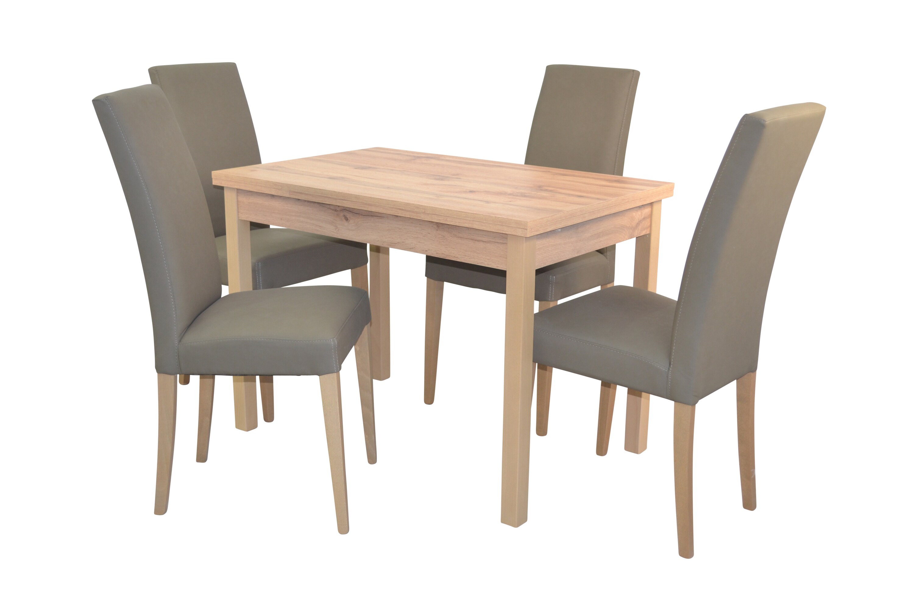 m&ouml;bel direkt online 5tlg. Tischgruppe bestehend aus 4 St&uuml;hlen und 1 Esstisch 