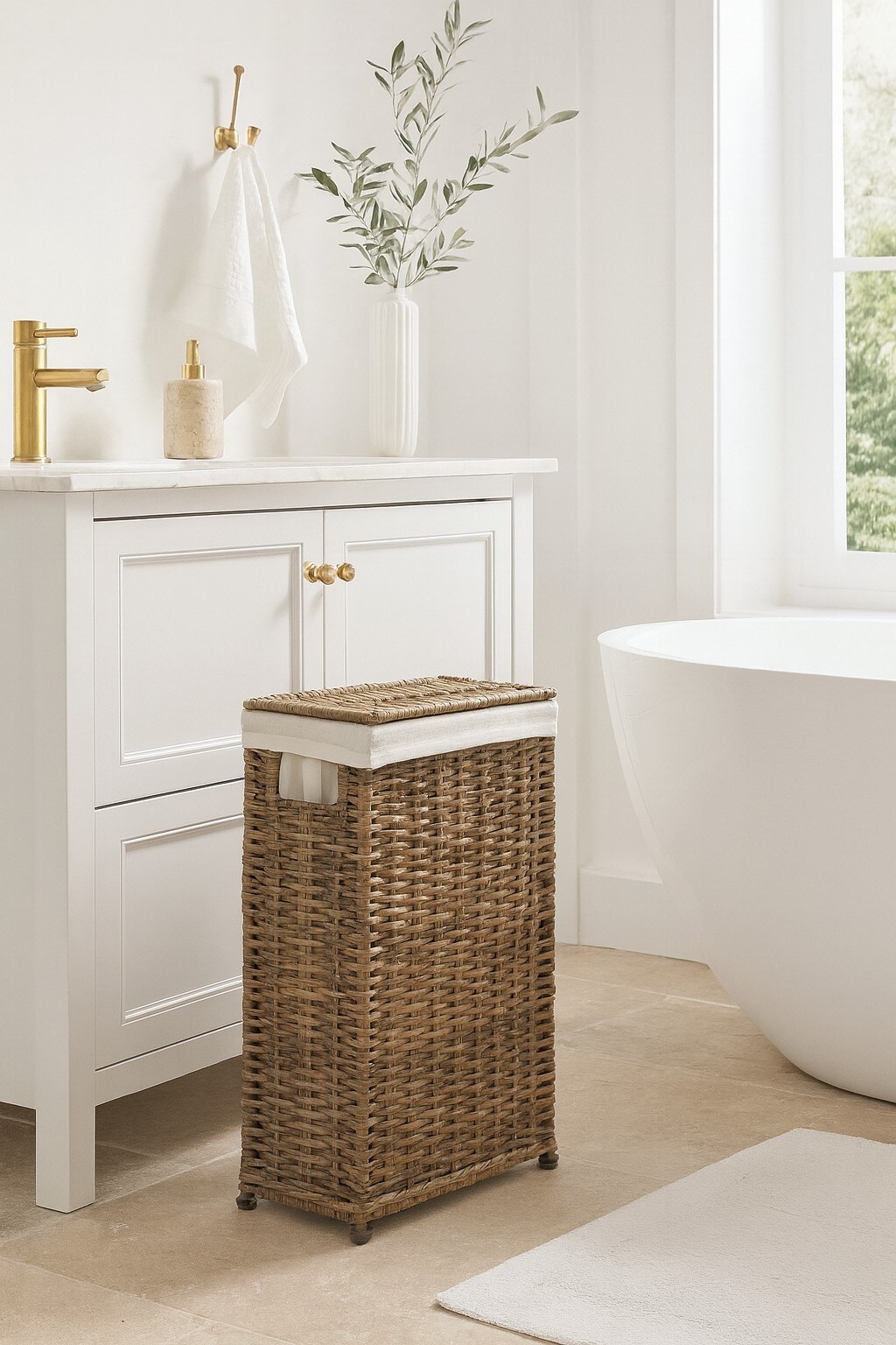 m&ouml;bel direkt online Raumspar-W&auml;schekorb Leni 