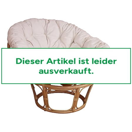 möbel direkt online Papasansessel, Durchmesser 110 cm Sessel mit Kissen 