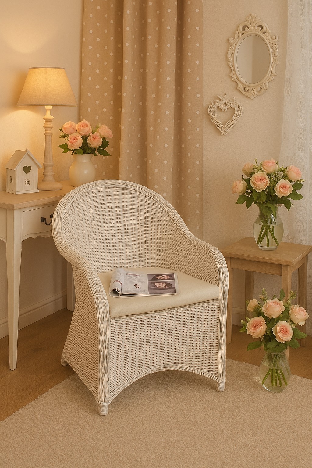 m&ouml;bel direkt online Rattansessel inklusive Sitzkissen Holger 